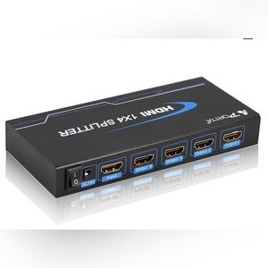 💥NEW💥PORTA PET0104P HDMI Splitter 4 Port 1x4 v1.3